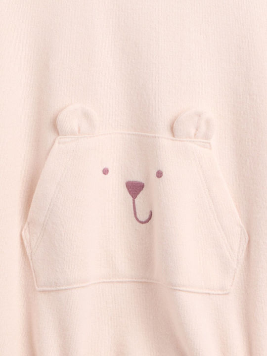 GAP Baby Bodysuit Long-Sleeved Barely Pink
