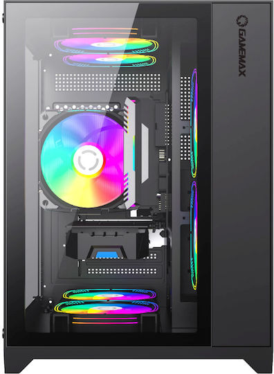 Vengeance Apex-V58 Настолен Компютър (Ryzen 5-5600G/16GB DDR4/512GB SSD/Без Операционна Система) и Монитор ASRock CL25FFA IPS