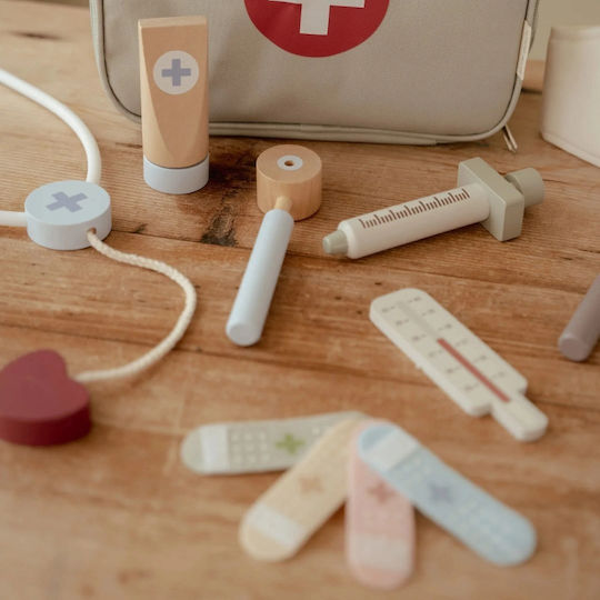 Little Dutch Kids Wooden Medical Set for 3+ Years
