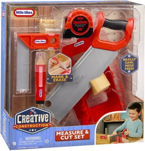 Little Tikes Creative Construction - Measure & Cut Set για 3+ Ετών