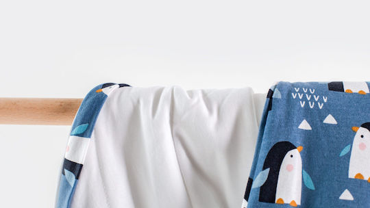 abo Winter Schlafsack Bag Me 2.5 Tog Penguins mit abnehmbaren Ärmeln