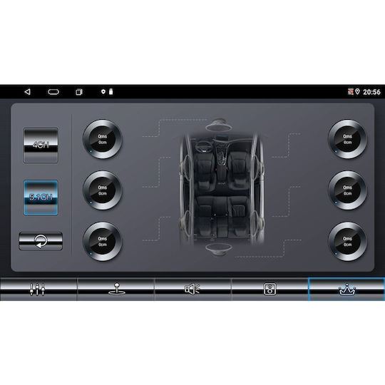 Lenovo Car Audio System for Ford Transit Connect 2013-2018 (Bluetooth/USB/WiFi/GPS/Apple-Carplay/Android-Auto) with Touch Screen 9"