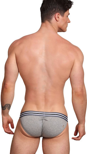 Marcuse Ανδρικό Sexy Slip Γκρι