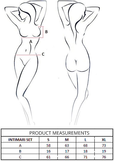 Passion Intimari BH + Slip Set Rosa