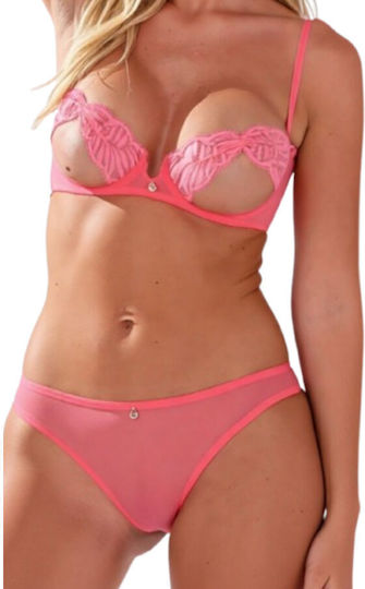 Passion Intimari Bra + Panties Set Pink