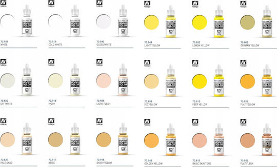 Mecha Color Vallejo 17ml Pure White 69001