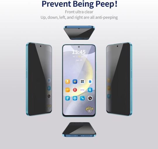 Privacy Full Face Tempered Glass (Galaxy S23+)