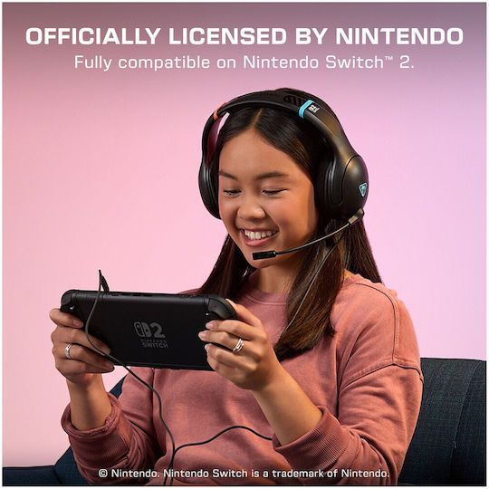 Turtle Beach Airlite Fit Switch 2 Over Ear Gaming Headset με σύνδεση 3.5mm for Nintendo Switch 2