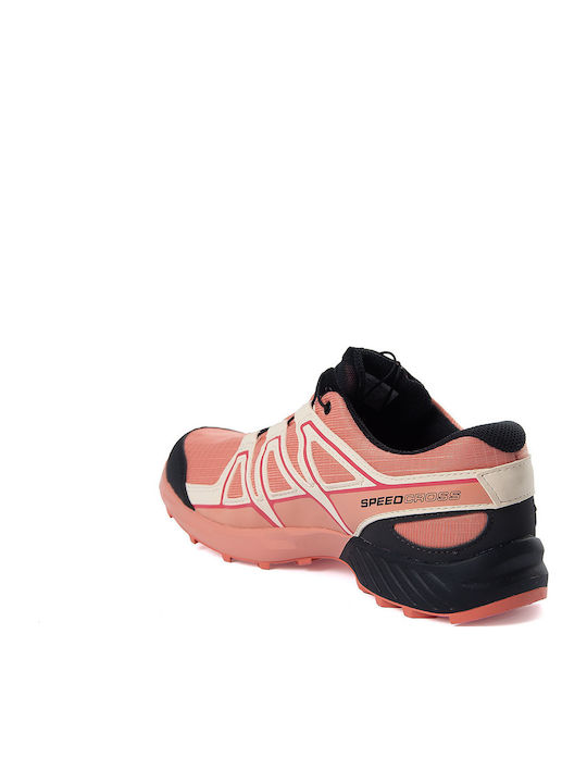 Speedcross Waterproof Kids Sports Shoes Running with Laces Orange