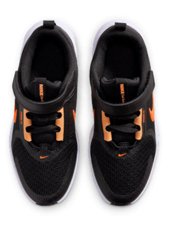 Star Runner Kids Sports Shoes Running with Hoop & Loop Closure Black