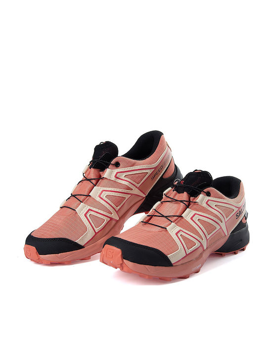 Speedcross Waterproof Kids Sports Shoes Running with Laces Orange