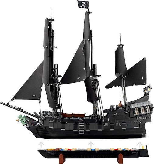 LEGO Icons Captain Jack Sparrow's Pirate Ship for 18+ Years 2862 Pieces
