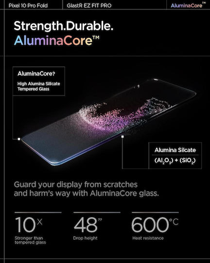 Spigen 2.5D 0.58mm Tempered Glass 2τμχ (Google Pixel 2025 Pro Fold - Spigen)