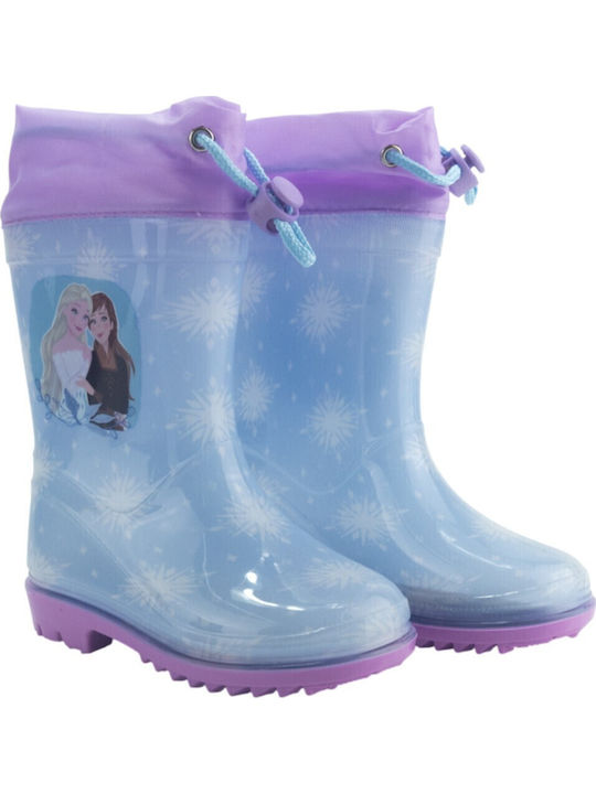 Kids Wellies Frozen Light Blue