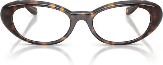 Versace Γυναικείος Σκελετός Cat Eye Καφέ VE3381U 108