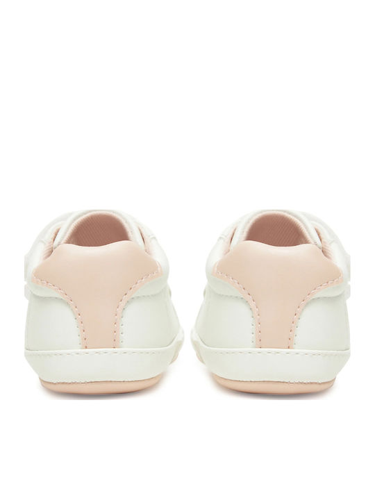 Calvin Klein Βρεφικά Sneakers Αγκαλιάς Λευκά