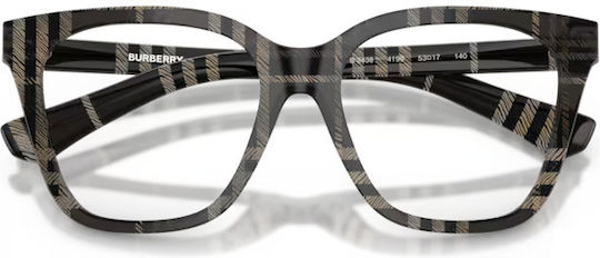 Burberry Burberry Damen Acetat Brillengestelle mit Rezept Grau BE2438 4199