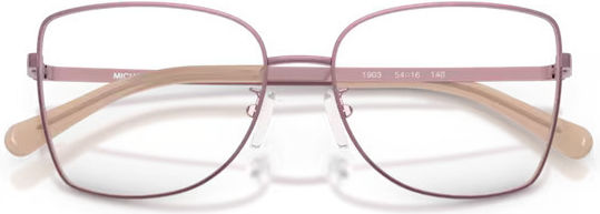 Michael Kors Memphis Femei Metalic Rame Ochelari Fluture Violet MK3035 1903