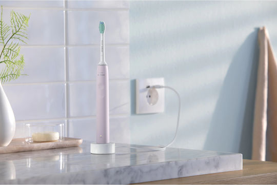 Philips Sonicare DailyClean 2100 Electric Toothbrush with Timer Rose