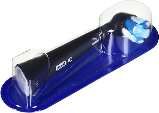 Oral-B iO Series 6N Electric Toothbrush with Timer, Pressure Sensor, and Travel Case Black Lava