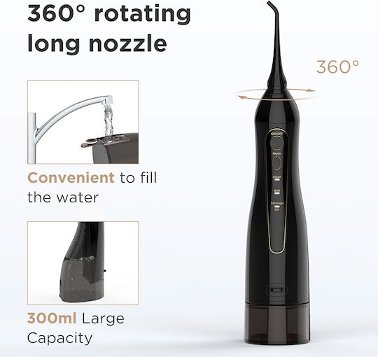 Bitvae F5020E Water Flosser Μαύρο