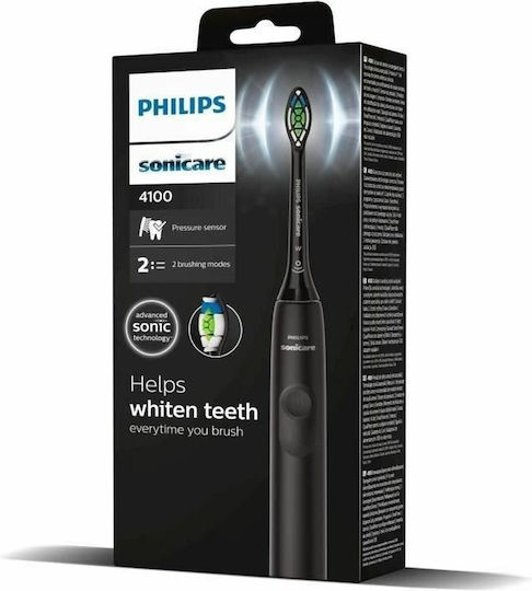 Philips Ηλεκτρική Οδοντόβουρτσα με Αισθητήρα Πίεσης HX3681/54 Μαύρη