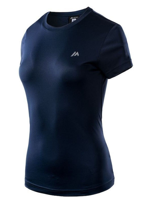 Γυναικείο Αθλητικό T-shirt Navy Μπλε