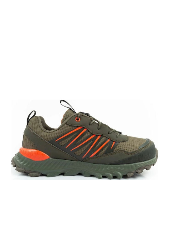 Kids Hiking Shoes Waterproof Green