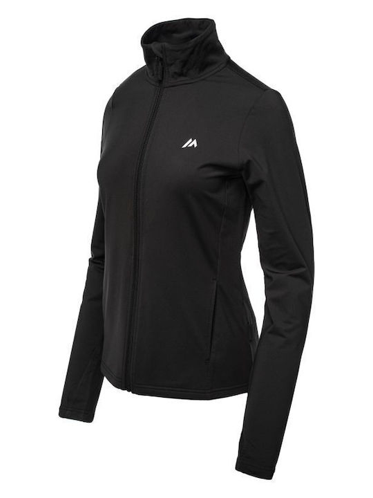 Lady Women's Athletic Cardigan Black
