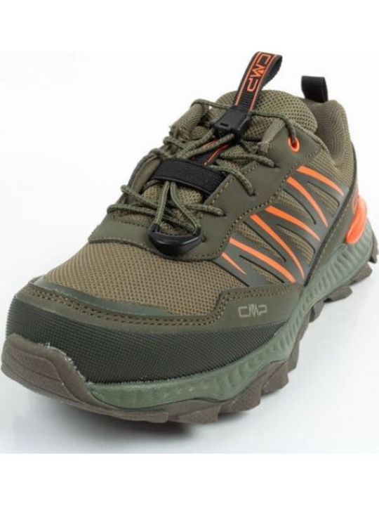 Kids Hiking Shoes Waterproof Green