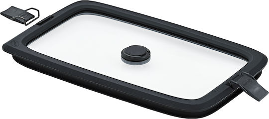 Glas Vakuumdeckel Flexx2go Behälter Rösle 1 Liter Transparente