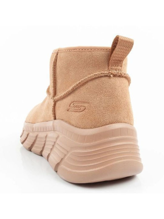 Skechers Дамски Планински Боти Кафяви