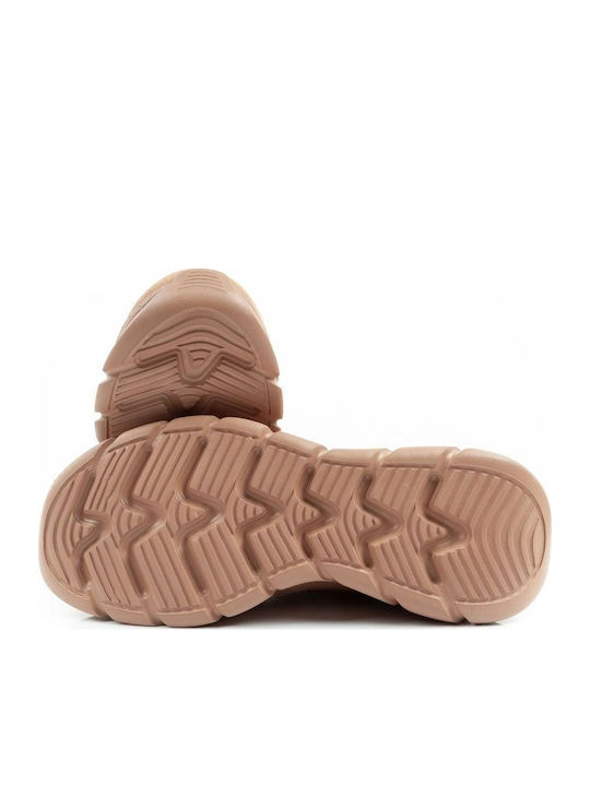 Skechers Дамски Планински Боти Кафяви