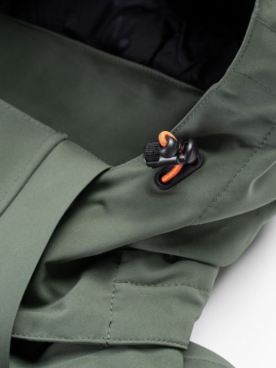Winter Jacket Waterproof Green