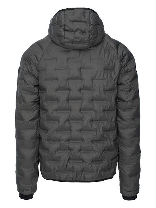 Primaloft Jacket Puffer Windproof Gray