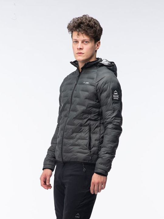 Primaloft Jacket Puffer Windproof Gray