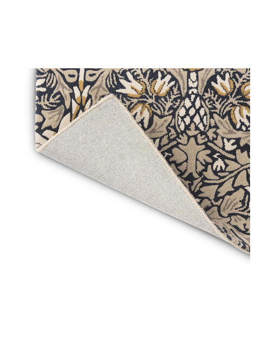 Morris & Co Snakeshead Χειροποίητο Χαλί Ορθογώνιο Indigo 250x350cm