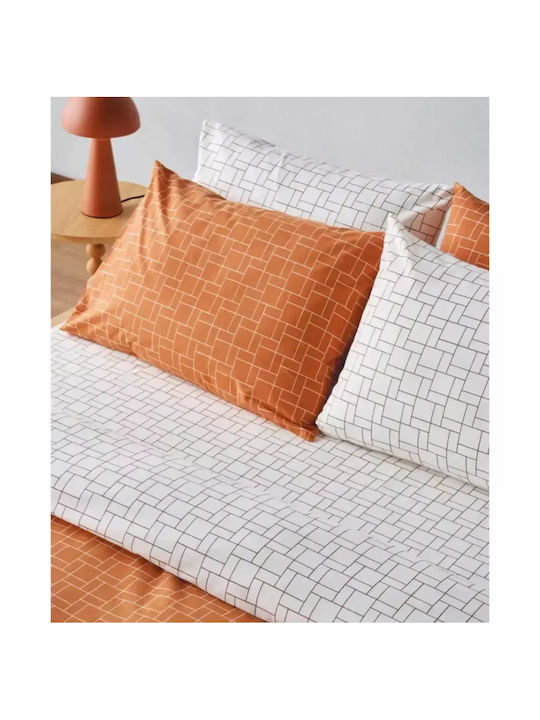 Kentia Set Duvet Cover Super King 220x240cm Dodici 06 300 GSM