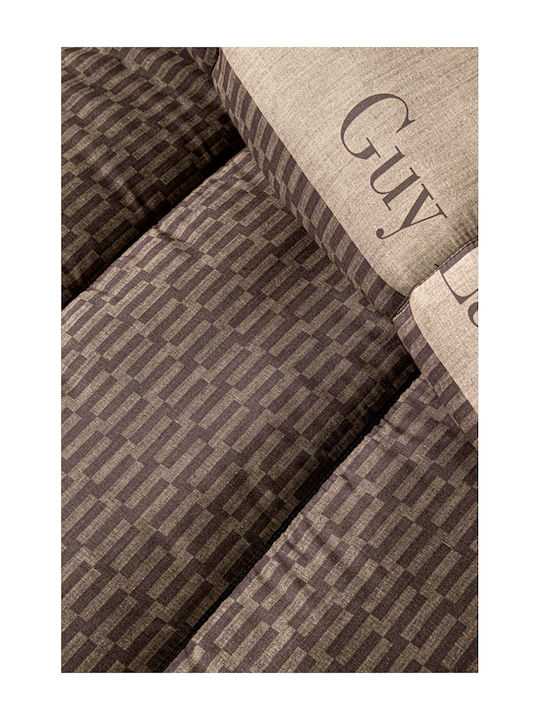 Guy Laroche Bettdecke Großes Doppelbett 220x240cm Status Beige