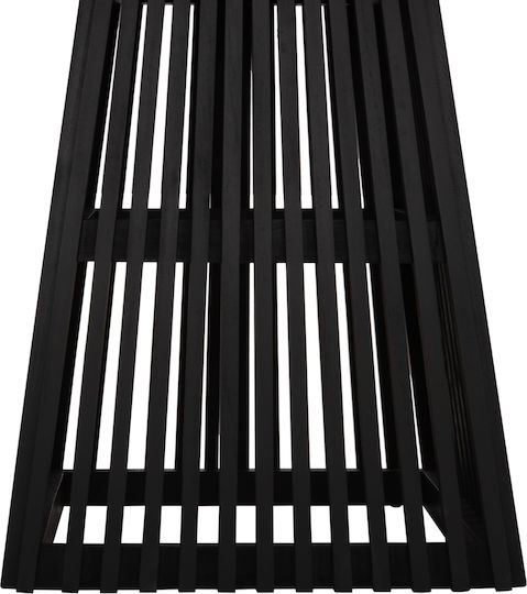 Frantz Platz Tisch Speisesaal Holz mit Metallgestell Black Velvet-Black Metal 80x80x78cm