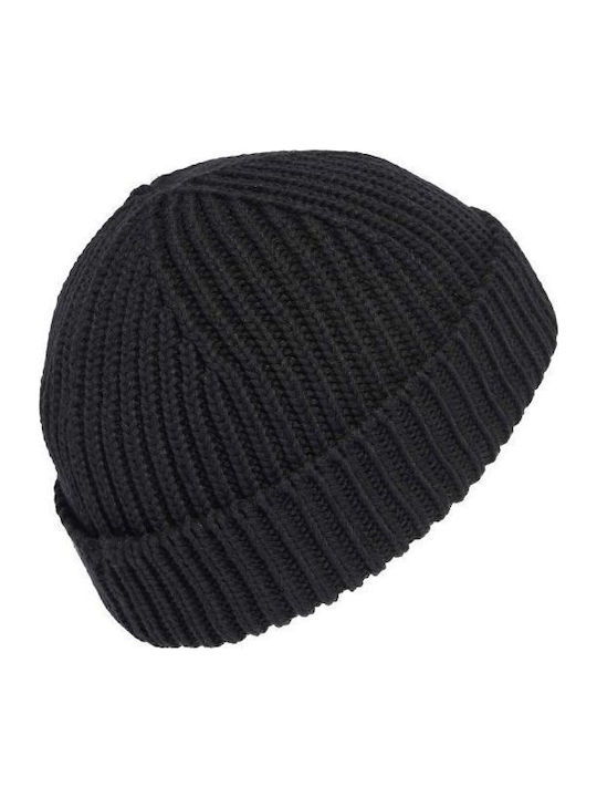 Beanie Unisex Beanie Knitted in Black color
