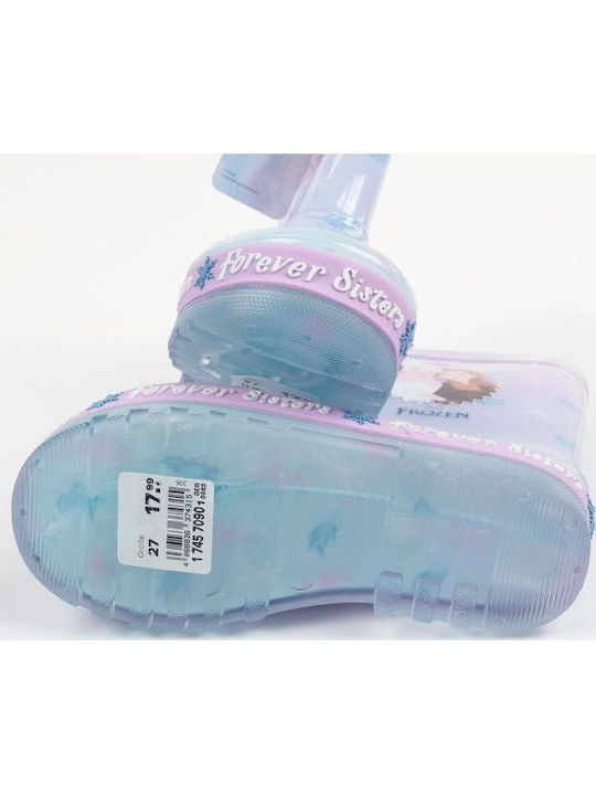 Kids Wellies Silver