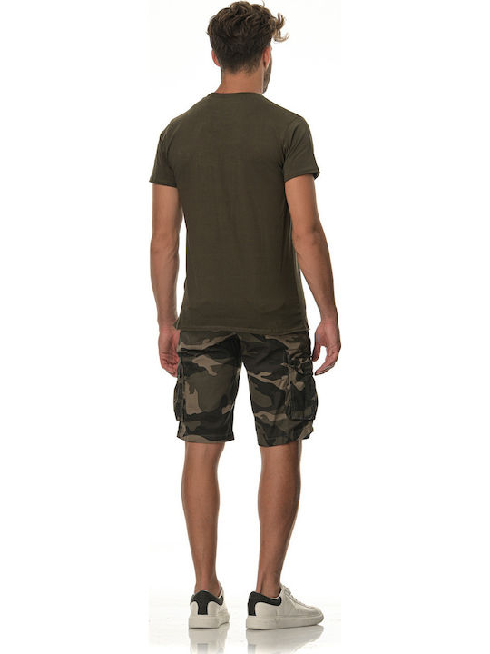 Herrenshorts Cargo Khaki