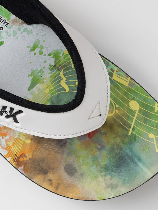 Women's Flip Flops White