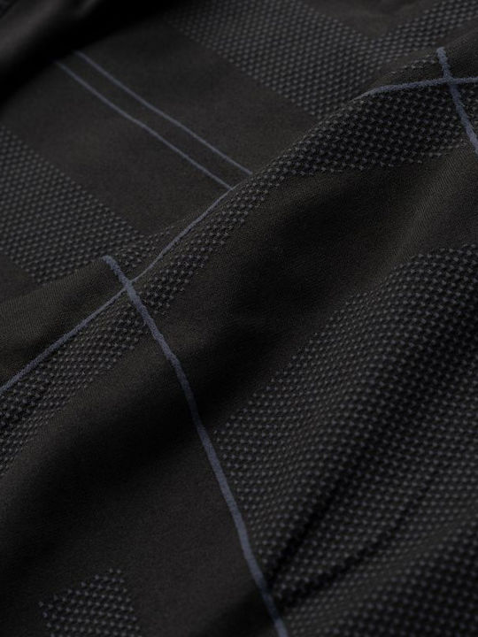 Long Sleeve Athletic Blouse Black