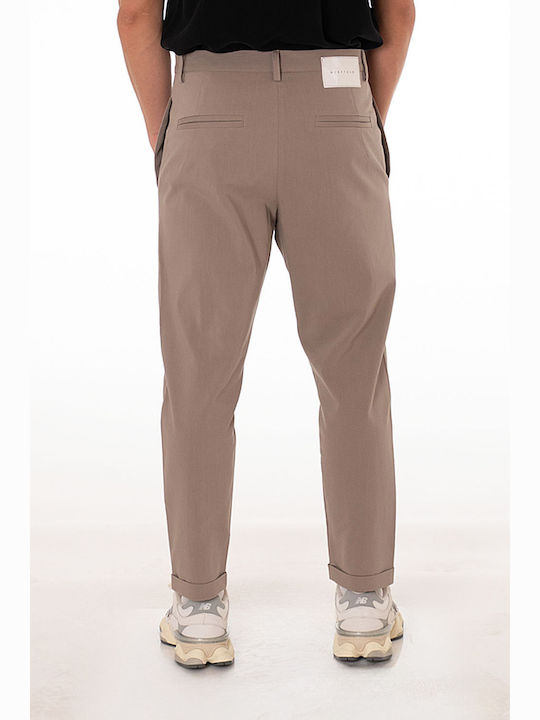 Trousers Chino in Slim Fit Beige