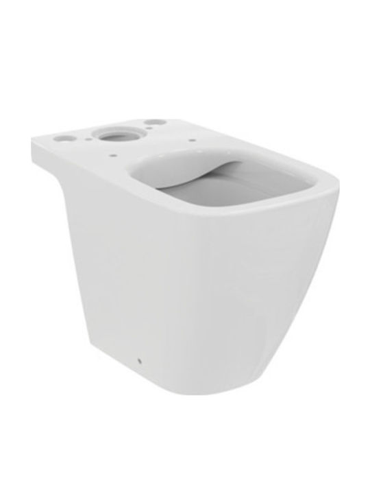 Ideal Standard I.life Space Λεκάνη Δαπέδου με Καζανάκι με Slim Κάλυμμα Soft Close Λευκή Ideal Standard I.life Space Λεκάνη Δαπέδου με Καζανάκι με Slim Κάλυμμα Soft Close Λευκή