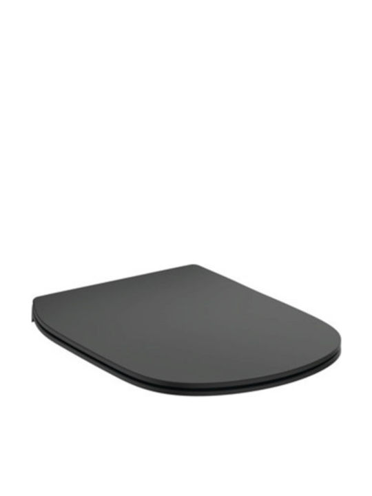 Ideal Standard Tesi Λεκάνη Δαπέδου με Καζανάκι με Slim Κάλυμμα Soft Close Μαύρη Ideal Standard Tesi Λεκάνη Δαπέδου με Καζανάκι με Slim Κάλυμμα Soft Close Μαύρη