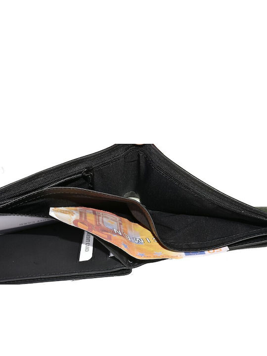 Men's Wallet Travel with RFID Black