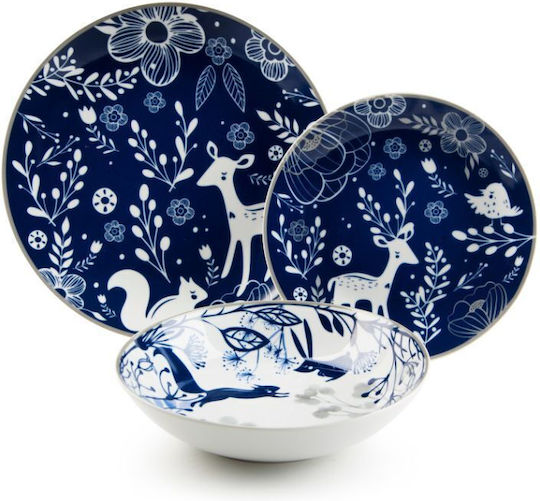 Excelsa Porcelain Dinnerware Set 18 Pieces Suomi